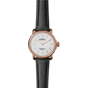 Shinola The Runwell Women's Leather Strap Watch