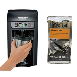 BrewStation 6 Cup Coffeemaker w/ KC Blend Coffee Grounds