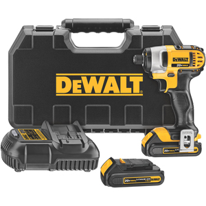 20V MAX Lithium-Ion 1/4" Impact Driver Kit