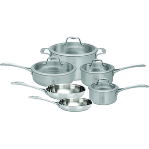 Spirit Try-Ply 10pc Stainless Steel Cookware Set