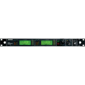 UR4D+ Dual Diversity UHF Wireless Microphone Receiver