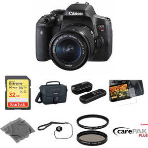 EOS Rebel T6i DSLR Camera with 18-55mm Lens Deluxe Kit