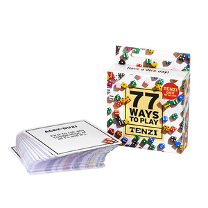 77 Ways to Play TENZI Card Set Ages 7+ Years