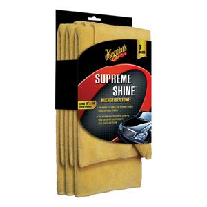 Meguiars Supreme Shine Microfiber Towel, 3 pack