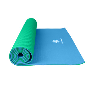 Life Energy 6mm Reversible Yoga Mat Eco Friendly - Emerald