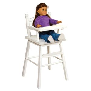 Guidecraft Doll High Chair White