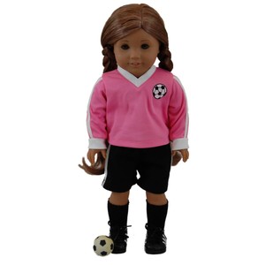 The Queen's Treasures Girls Rule! Soccer Set  For 18 " Dolls & American Girl