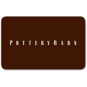 Pottery Barn Gift Card $25