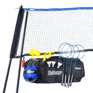 Hathaway Volleyball/Badminton Complete Combo Set