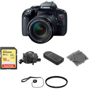 EOS Rebel T7i DSLR Camera with 18-135mm Lens Basic Kit