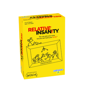 Relative Insanity Card Game Ages 14+Years