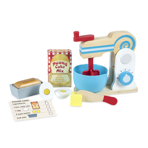 Wooden Make-a-Cake Mixer Set Age 3+ Years
