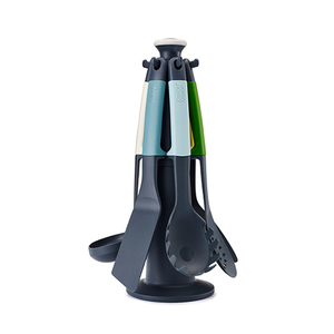 Elevate 6 Piece Kitchen Utensil Set w/ Carousel Opal