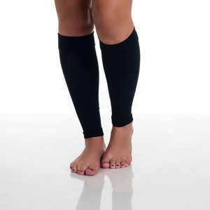 Remedy Calf Compression Running Sleeve Socks - Small/Black