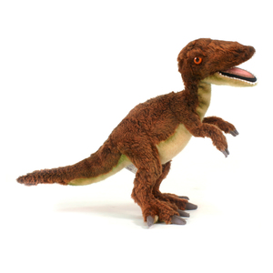 hansa Velociraptor Dinosaur 19 Inch Plush