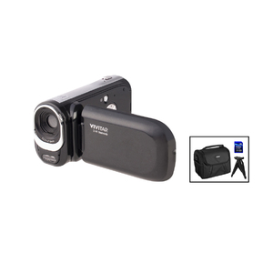 16.1MP Digital Camcorder w/ Gadget Bag 8GB SD Card and Tripod