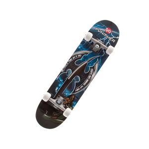 Punisher Skateboards  9022 Warrior 31.5-Inch Complete Skateboard  Concave Double Kick Tail
