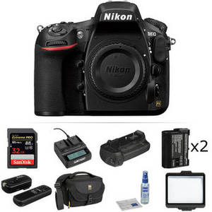 D810 DSLR Camera Body Deluxe Kit