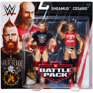 WWE Sheamus & Cesaro (The Bar) -  Battle Packs 49 Toy Wrestling Action Figures