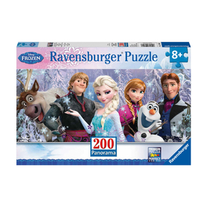Ravensburger Disney Frozen Panoramic Puzzle - Frozen Friends: 200 Pcs