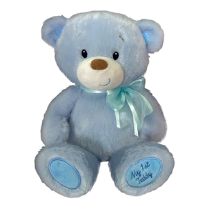 First and Main 10-Inch Baby Cuddleups Blue Teddy Bear