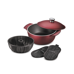 Limited Edition Lyon 5pc Multi-Cooking System Garnet
