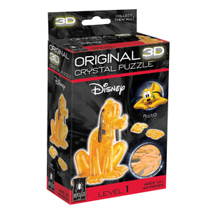 Bepuzzled 3D Crystal Puzzle - Pluto: 40 Pcs