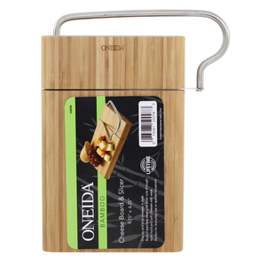Bamboo Cheese Board & Slicer