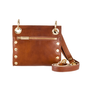 Tony Crossbody Cognac/Gold