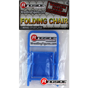 WWE Folding Chair (Blue) -  Ringside Exclusive Toy Wrestling Action Figure Accessory