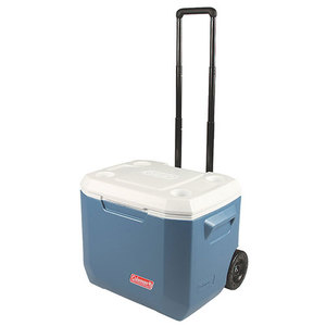 50 Qt Xtreme 5 Wheeled Cooler Blue