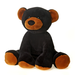 Fiesta Comfies 14 Inch Black Bear Plush