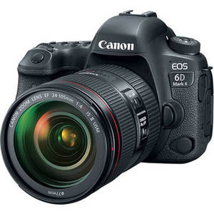 EOS 6D Mark II DSLR Camera with 24-105mm f/4L II Lens