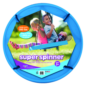 Super Spinner Swing - Blue Ages 3+ Years