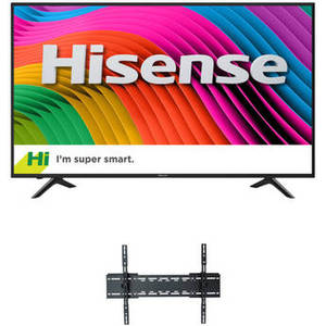 H7D-Series 50"-Class HDR UHD Smart LED TV and Tilting Mount Kit