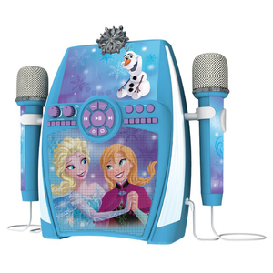 Disney Frozen Deluxe Sing-Along Boombox w/ Dual Microphones
