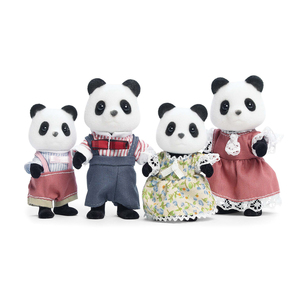 Calico Critters Wilder Panda Bear Family