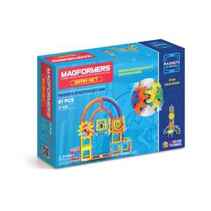 Magformers Magnets in Motion 61pc Gear Set