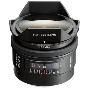 16mm f/2.8 Fisheye Lens