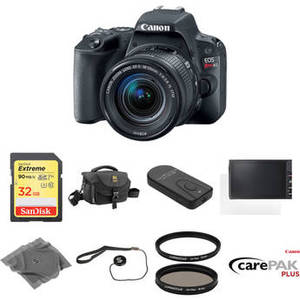 EOS Rebel SL2 DSLR Camera with 18-55mm Lens Deluxe Kit