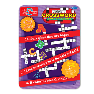 TS Shure Crosswords Activity Tin