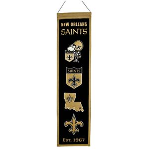Winning Streak New Orleans Saints Wool Heritage Banner