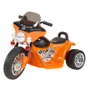 Lil' Rider Mini Three Wheel Police Chopper - Orange