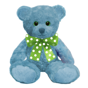 First and Main 10 Inch Blue Sorbet Bear