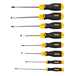 Cushion Grip Screwdriver Set - 8 Pieces