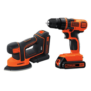 B&D 20V MAX Lithium-ion Drill & Sander Combo Kit