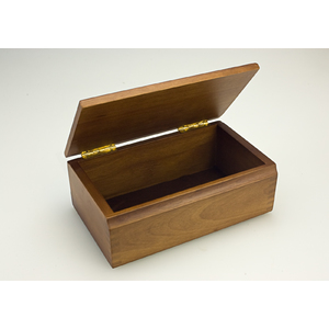 Sterling Games WOOD CHESS BOX 9 ½" x 5 ¾" x 3 ½"