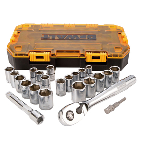 23pc 1/2" Drive Socket Set