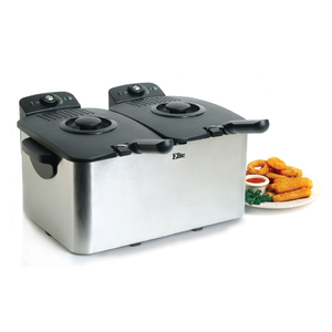 8Qt Dual Basket Deep Fryer