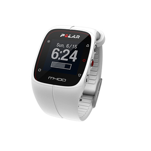 M400 GPS Running Watch with Heart Rate White
